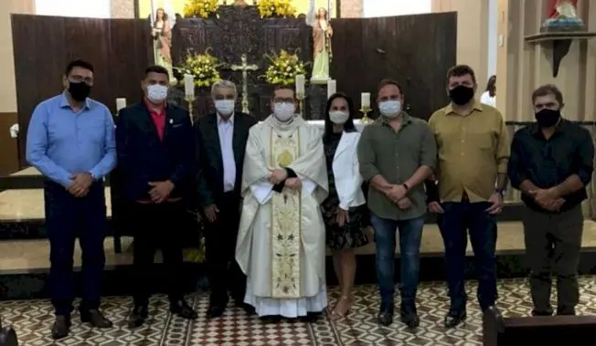 Vereadores se fazem presentes na celebração dos 220 anos de criação da paróquia "Nossa Senhora das Mercês" em Cuité/PB