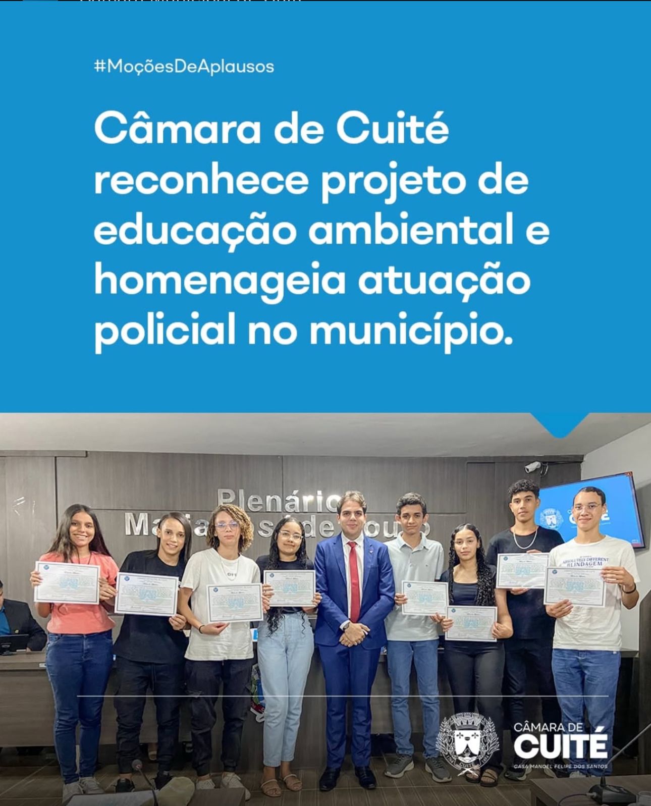 RECONHECIMENTO! 📜🎖️
